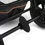 Carucior 3 in 1, Lionelo, Amber, Cadru aluminiu, Cu landou intarit si salteluta moale, Cu scoica auto testata ADAC, Reversibil, Cu accesorii, Geanta parinti, Pana la 22 kg, Gri Inchis - 41