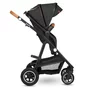 Carucior 3 in 1, Lionelo, Amber, Cadru aluminiu, Cu landou intarit si salteluta moale, Cu scoica auto testata ADAC, Reversibil, Cu accesorii, Geanta parinti, Pana la 22 kg, Gri Inchis - 27