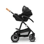Carucior 3 in 1, Lionelo, Amber, Cadru aluminiu, Cu landou intarit si salteluta moale, Cu scoica auto testata ADAC, Reversibil, Cu accesorii, Geanta parinti, Pana la 22 kg, Gri Inchis - 29