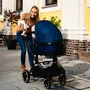 Carucior 2 in 1, Lionelo, Mika, Cadru din aluminiu, Cu landou intarit si salteluta moale, Reversibil, Maner ajustabil, Plasa de tantari, Husa de ploaie, de picioare, 22 kg, Conform cu standardele europene de securitate EN1888-1 EN1888-2, EN1466, Albastru - 21