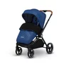 Carucior 2 in 1, Lionelo, Mika, Cadru din aluminiu, Cu landou intarit si salteluta moale, Reversibil, Maner ajustabil, Plasa de tantari, Husa de ploaie, de picioare, 22 kg, Conform cu standardele europene de securitate EN1888-1 EN1888-2, EN1466, Albastru - 6