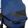 Carucior 2 in 1, Lionelo, Mika, Cadru din aluminiu, Cu landou intarit si salteluta moale, Reversibil, Maner ajustabil, Plasa de tantari, Husa de ploaie, de picioare, 22 kg, Conform cu standardele europene de securitate EN1888-1 EN1888-2, EN1466, Albastru - 14