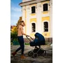 Carucior 2 in 1, Lionelo, Mika, Cadru din aluminiu, Cu landou intarit si salteluta moale, Reversibil, Maner ajustabil, Plasa de tantari, Husa de ploaie, de picioare, 22 kg, Conform cu standardele europene de securitate EN1888-1 EN1888-2, EN1466, Albastru - 33
