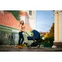 Carucior 2 in 1, Lionelo, Mika, Cadru din aluminiu, Cu landou intarit si salteluta moale, Reversibil, Maner ajustabil, Plasa de tantari, Husa de ploaie, de picioare, 22 kg, Conform cu standardele europene de securitate EN1888-1 EN1888-2, EN1466, Albastru - 49