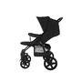 Carucior sport, Lionelo, Annet Plus, De la nastere, Cu accesorii si capotina XXL reglabila, 0 - 22 Kg, Conform cu standardele europene de securitate EN1888-1 si EN1888-2, Negru - 14