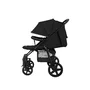 Carucior sport, Lionelo, Annet Plus, De la nastere, Cu accesorii si capotina XXL reglabila, 0 - 22 Kg, Conform cu standardele europene de securitate EN1888-1 si EN1888-2, Negru - 11