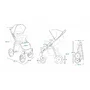 Carucior sport, Lionelo, Annet Plus, De la nastere, Cu accesorii si capotina XXL reglabila, 0 - 22 Kg, Conform cu standardele europene de securitate EN1888-1 si EN1888-2, Negru - 22