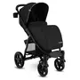 Carucior sport, Lionelo, Annet Plus, De la nastere, Cu accesorii si capotina XXL reglabila, 0 - 22 Kg, Conform cu standardele europene de securitate EN1888-1 si EN1888-2, Negru - 5