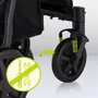Carucior sport, Lionelo, Annet Plus, De la nastere, Cu accesorii si capotina XXL reglabila, 0 - 22 Kg, Conform cu standardele europene de securitate EN1888-1 si EN1888-2, Negru - 23