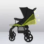 Carucior sport, Lionelo, Annet Plus, De la nastere, Cu accesorii si capotina XXL reglabila, 0 - 22 Kg, Conform cu standardele europene de securitate EN1888-1 si EN1888-2, Negru - 27