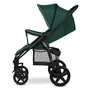 Carucior sport, Lionelo, Annet Plus, De la nastere, Cu accesorii si capotina XXL reglabila, 0 - 22 Kg, Conform cu standardele europene de securitate EN1888-1 si EN1888-2, Verde - 7