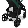 Carucior sport, Lionelo, Annet Plus, De la nastere, Cu accesorii si capotina XXL reglabila, 0 - 22 Kg, Conform cu standardele europene de securitate EN1888-1 si EN1888-2, Verde - 11
