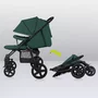 Carucior sport, Lionelo, Annet Plus, De la nastere, Cu accesorii si capotina XXL reglabila, 0 - 22 Kg, Conform cu standardele europene de securitate EN1888-1 si EN1888-2, Verde - 22