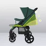 Carucior sport, Lionelo, Annet Plus, De la nastere, Cu accesorii si capotina XXL reglabila, 0 - 22 Kg, Conform cu standardele europene de securitate EN1888-1 si EN1888-2, Verde - 25