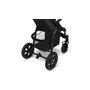 Carucior sport, Lionelo,  Annet Tour, De la nastere, Cu capotina impermeabila, Cu filtru UPF 50+, Cu maner reglabil, Plasa de tantari, Suport biberon, Saculet pentru picioare, Pana la 22 kg, Cu certificare TUV, Negru - 16