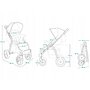 Carucior sport, Lionelo,  Annet Tour, De la nastere, Cu capotina impermeabila, Cu filtru UPF 50+, Cu maner reglabil, Plasa de tantari, Suport biberon, Saculet pentru picioare, Pana la 22 kg, Cu certificare TUV, Negru - 23