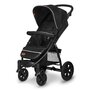 Carucior sport, Lionelo,  Annet Tour, De la nastere, Cu capotina impermeabila, Cu filtru UPF 50+, Cu maner reglabil, Plasa de tantari, Suport biberon, Saculet pentru picioare, Pana la 22 kg, Cu certificare TUV, Negru - 4