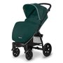 Carucior sport, Lionelo,  Annet Tour, De la nastere, Cu capotina impermeabila, Cu filtru UPF 50+, Cu maner reglabil, Plasa de tantari, Suport biberon, Saculet pentru picioare, Pana la 22 kg, Cu certificare TUV, Verde - 7