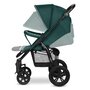 Carucior sport, Lionelo,  Annet Tour, De la nastere, Cu capotina impermeabila, Cu filtru UPF 50+, Cu maner reglabil, Plasa de tantari, Suport biberon, Saculet pentru picioare, Pana la 22 kg, Cu certificare TUV, Verde - 17