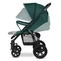 Carucior sport, Lionelo,  Annet Tour, De la nastere, Cu capotina impermeabila, Cu filtru UPF 50+, Cu maner reglabil, Plasa de tantari, Suport biberon, Saculet pentru picioare, Pana la 22 kg, Cu certificare TUV, Verde - 17