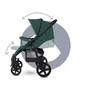 Carucior sport, Lionelo,  Annet Tour, De la nastere, Cu capotina impermeabila, Cu filtru UPF 50+, Cu maner reglabil, Plasa de tantari, Suport biberon, Saculet pentru picioare, Pana la 22 kg, Cu certificare TUV, Verde - 22