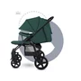 Carucior sport, Lionelo,  Annet Tour, De la nastere, Cu capotina impermeabila, Cu filtru UPF 50+, Cu maner reglabil, Plasa de tantari, Suport biberon, Saculet pentru picioare, Pana la 22 kg, Cu certificare TUV, Verde - 23