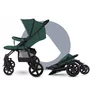 Carucior sport, Lionelo,  Annet Tour, De la nastere, Cu capotina impermeabila, Cu filtru UPF 50+, Cu maner reglabil, Plasa de tantari, Suport biberon, Saculet pentru picioare, Pana la 22 kg, Cu certificare TUV, Verde - 16