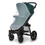 Carucior sport, Lionelo,  Annet Tour, De la nastere, Cu capotina impermeabila, Cu filtru UPF 50+, Cu maner reglabil, Plasa de tantari, Suport biberon, Saculet pentru picioare, Pana la 22 kg, Cu certificare TUV, Verde - 20