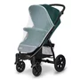 Carucior sport, Lionelo,  Annet Tour, De la nastere, Cu capotina impermeabila, Cu filtru UPF 50+, Cu maner reglabil, Plasa de tantari, Suport biberon, Saculet pentru picioare, Pana la 22 kg, Cu certificare TUV, Verde - 20
