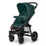 Carucior sport, Lionelo,  Annet Tour, De la nastere, Cu capotina impermeabila, Cu filtru UPF 50+, Cu maner reglabil, Plasa de tantari, Suport biberon, Saculet pentru picioare, Pana la 22 kg, Cu certificare TUV, Verde - 5