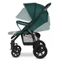 Carucior sport, Lionelo,  Annet Tour, De la nastere, Cu capotina impermeabila, Cu filtru UPF 50+, Cu maner reglabil, Plasa de tantari, Suport biberon, Saculet pentru picioare, Pana la 22 kg, Cu certificare TUV, Verde - 9