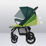 Carucior sport, Lionelo,  Annet Tour, De la nastere, Cu capotina impermeabila, Cu filtru UPF 50+, Cu maner reglabil, Plasa de tantari, Suport biberon, Saculet pentru picioare, Pana la 22 kg, Cu certificare TUV, Verde - 28