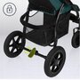 Carucior sport, Lionelo,  Annet Tour, De la nastere, Cu capotina impermeabila, Cu filtru UPF 50+, Cu maner reglabil, Plasa de tantari, Suport biberon, Saculet pentru picioare, Pana la 22 kg, Cu certificare TUV, Verde - 32