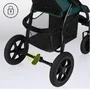 Carucior sport, Lionelo,  Annet Tour, De la nastere, Cu capotina impermeabila, Cu filtru UPF 50+, Cu maner reglabil, Plasa de tantari, Suport biberon, Saculet pentru picioare, Pana la 22 kg, Cu certificare TUV, Verde - 32
