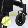 Carucior sport, Lionelo,  Annet Tour, De la nastere, Cu capotina impermeabila, Cu filtru UPF 50+, Cu maner reglabil, Plasa de tantari, Suport biberon, Saculet pentru picioare, Pana la 22 kg, Cu certificare TUV, Verde - 33