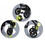 Carucior sport, Lionelo,  Annet Tour, De la nastere, Cu capotina impermeabila, Cu filtru UPF 50+, Cu maner reglabil, Plasa de tantari, Suport biberon, Saculet pentru picioare, Pana la 22 kg, Cu certificare TUV, Verde - 35