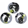 Carucior sport, Lionelo,  Annet Tour, De la nastere, Cu capotina impermeabila, Cu filtru UPF 50+, Cu maner reglabil, Plasa de tantari, Suport biberon, Saculet pentru picioare, Pana la 22 kg, Cu certificare TUV, Verde - 35