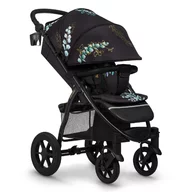 Black Friday - Reduceri Carucior sport, Lionelo, Annet Tour Golden Moments, Editie Limitata, 0 luni+, Capotina impermeabila UPF 50+, Maner reglabil, Plasa de tantari, Suport biberon, Saculet pentru picioare, Pana la 22 kg, Certificare TUV, Negru Promotie