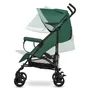 Carucior sport, Lionelo, Elia, Cu plasa de tantari, Suport de picioare reglabil, Spatar ajustabil in 4 pozitii, Capotina XXL, Pliere tip umbrela, Capacitate 15 kg, 6 luni+, EN 1888, Verde - 7