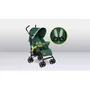 Carucior sport, Lionelo, Elia, Cu plasa de tantari, Suport de picioare reglabil, Spatar ajustabil in 4 pozitii, Capotina XXL, Pliere tip umbrela, Capacitate 15 kg, 6 luni+, EN 1888, Verde - 22