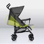 Carucior sport, Lionelo, Elia, Cu plasa de tantari, Suport de picioare reglabil, Spatar ajustabil in 4 pozitii, Capotina XXL, Pliere tip umbrela, Capacitate 15 kg, 6 luni+, EN 1888, Gri - 26