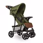 Carucior sport, Lionelo, Emma Plus, Cu tavita, 2 Suporturi pentru pahar, Geanta accesorii, Conform cu standardul european de securitate EN1888-1, Forest Green - 4