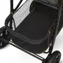 Carucior sport, Lionelo, Emma Plus, Cu tavita, 2 Suporturi pentru pahar, Geanta accesorii, Conform cu standardul european de securitate EN1888-1, Forest Green - 10