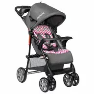 Carucior sport, Lionelo, Emma Plus, Cu tavita, 2 Suporturi pentru pahar, Geanta accesorii, Conform cu standardul european de securitate EN1888-1, Pink Scandi