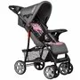 Carucior sport, Lionelo, Emma Plus, Cu tavita, 2 Suporturi pentru pahar, Geanta accesorii, Conform cu standardul european de securitate EN1888-1, Pink Scandi - 5
