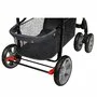 Carucior sport, Lionelo, Emma Plus, Cu tavita, 2 Suporturi pentru pahar, Geanta accesorii, Conform cu standardul european de securitate EN1888-1, Pink Scandi - 17