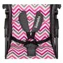 Carucior sport, Lionelo, Emma Plus, Cu tavita, 2 Suporturi pentru pahar, Geanta accesorii, Conform cu standardul european de securitate EN1888-1, Pink Scandi - 11
