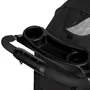 Carucior sport, Lionelo, Emma Plus, Cu tavita, 2 Suporturi pentru pahar, Geanta accesorii, Conform cu standardul european de securitate EN1888-1, Stone - 13