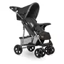 Carucior sport, Lionelo, Emma Plus, Cu tavita, 2 Suporturi pentru pahar, Geanta accesorii, Conform cu standardul european de securitate EN1888-1, Stone - 4