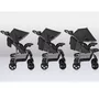 Carucior sport, Lionelo, Emma Plus, Cu tavita, 2 Suporturi pentru pahar, Geanta accesorii, Conform cu standardul european de securitate EN1888-1, Stone - 34